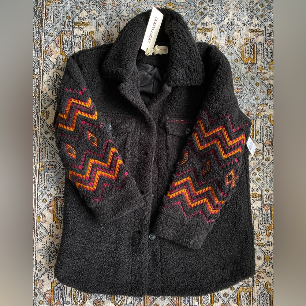 DRIFTWOOD sherpa jacket